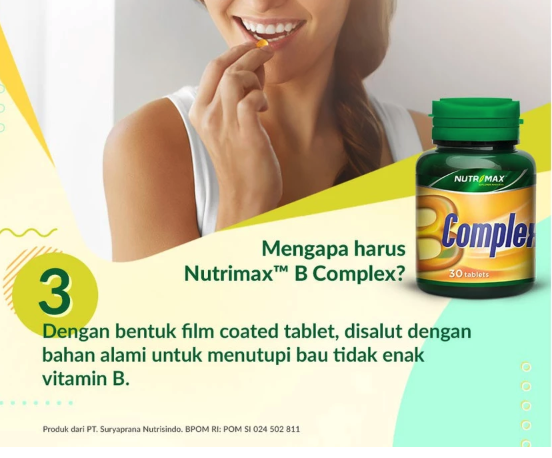 Suryaprana Nutrisindo Nutrimax B Complex