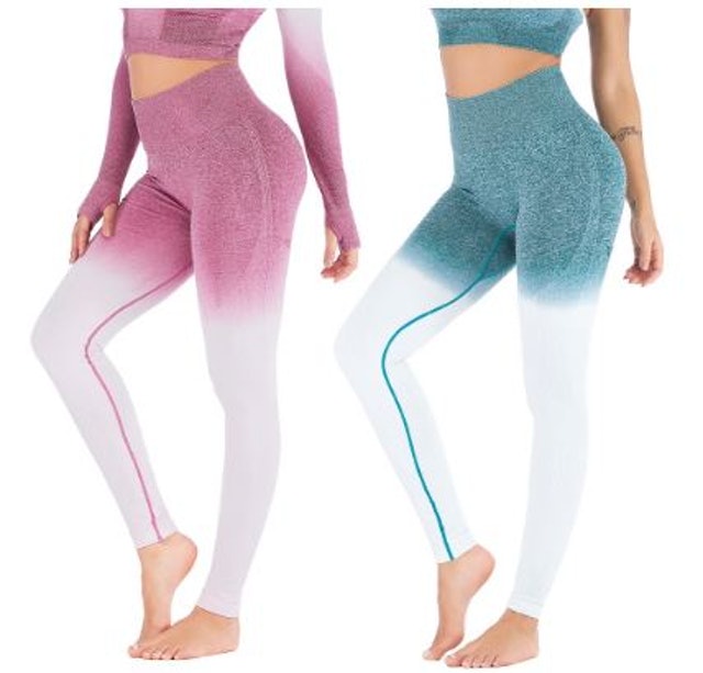 Women Running Tights Gradient