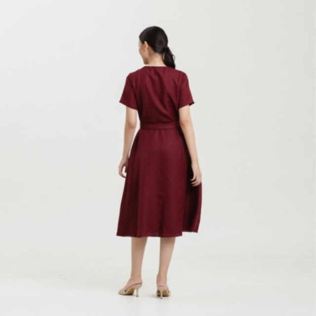 Cloth Inc  Shea Front Button Shirt Dress