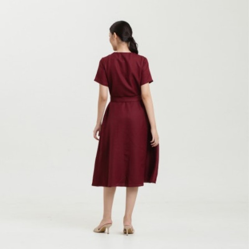 Shea Front Button Shirt Dress 4