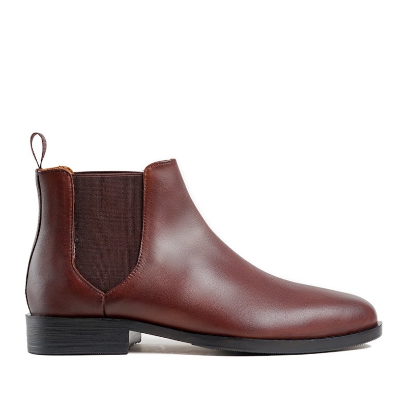 Prabu Chelsea Boots Aska Brushed Brown 1