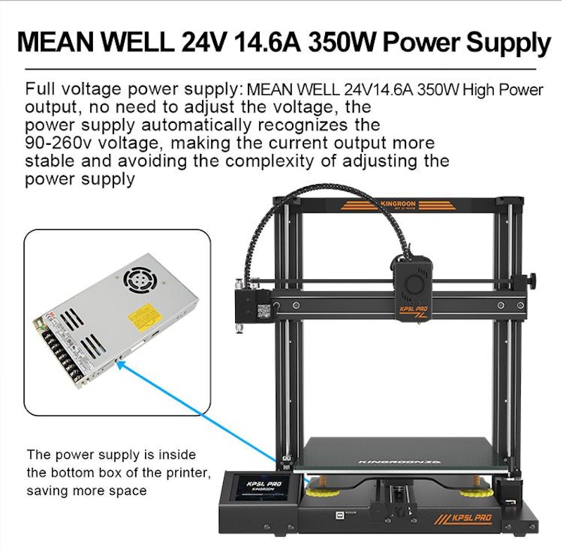 Kingroon KP5L Pro 3D Printer 3