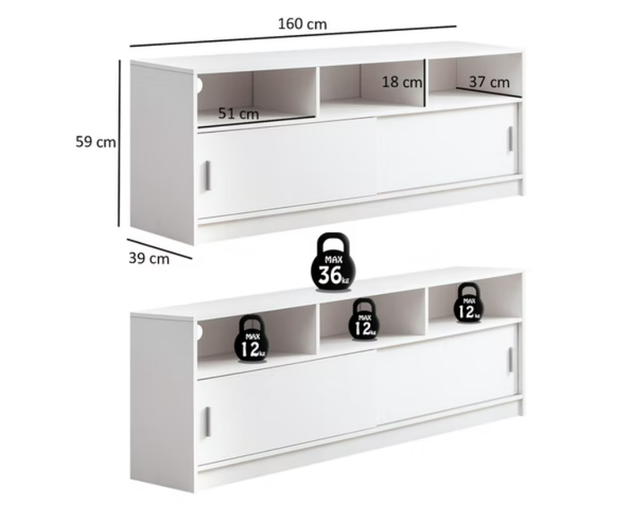 Dekoruma Heim Studio Moku Meja TV