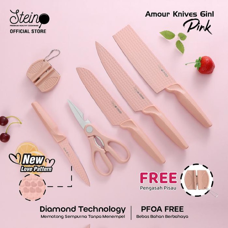 Stein Set Diamond Amour Knives 6 in 1 4