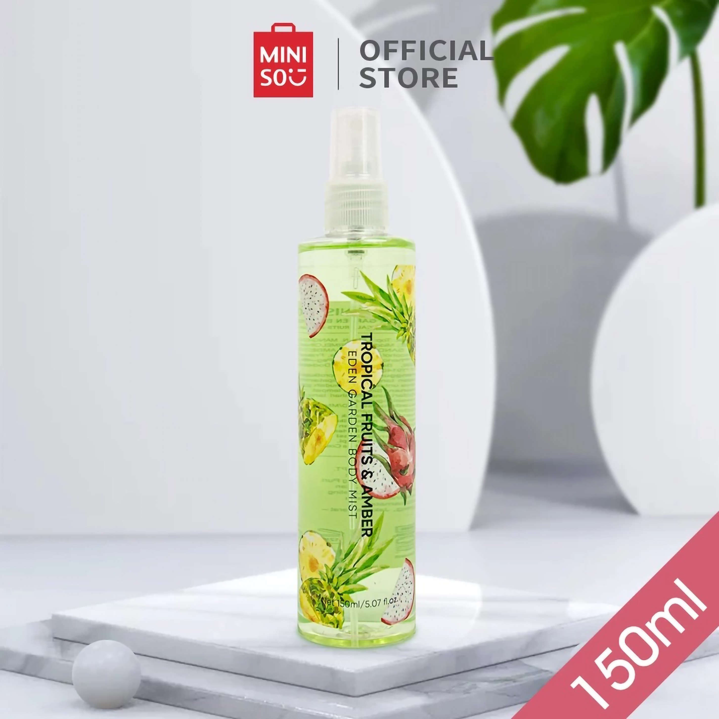 Miniso Group Miniso Tropical Fruit & Amber Garden Eden Body Mist