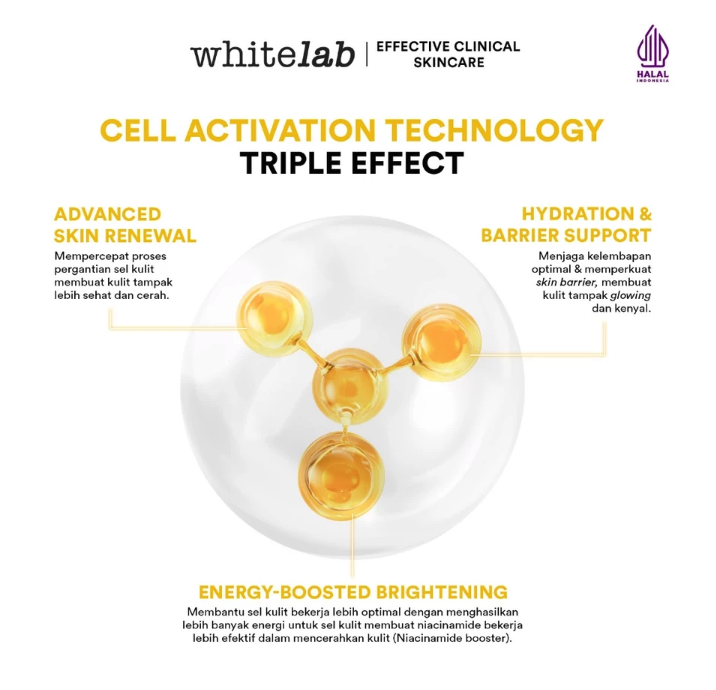 Natura Deca Kosmetika Whitelab N-Dose+ Intense Brightening Facial Wash