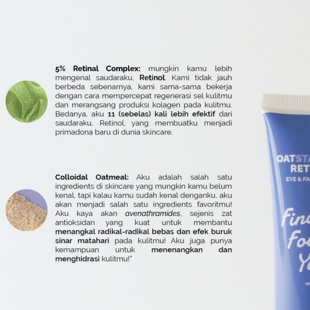 Finally Found You! OATstanding Retinal Eye & Face Cream  4