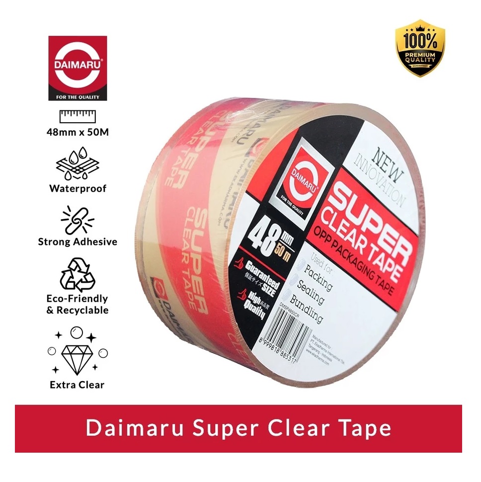 Daimaru OPP Super Clear Tape 48mm x 50m 2