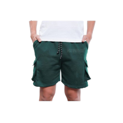 Kawage Celana Pendek Cargo Jumbo Fleece