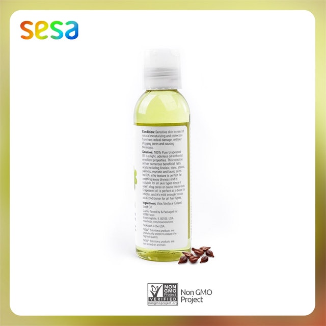 Now Solutions Grapeseed Oil