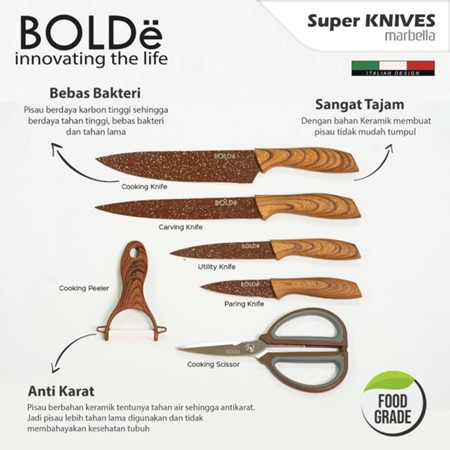 BOLDe Inovasi Global BOLDe Super Knives Marbella