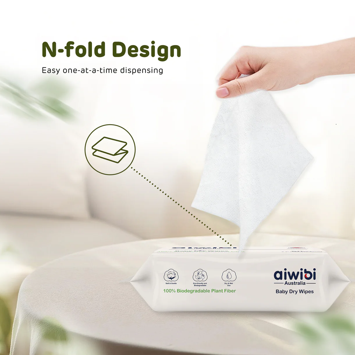 Wibi Artha Jaya  aiwibi Baby Dry Wipes 