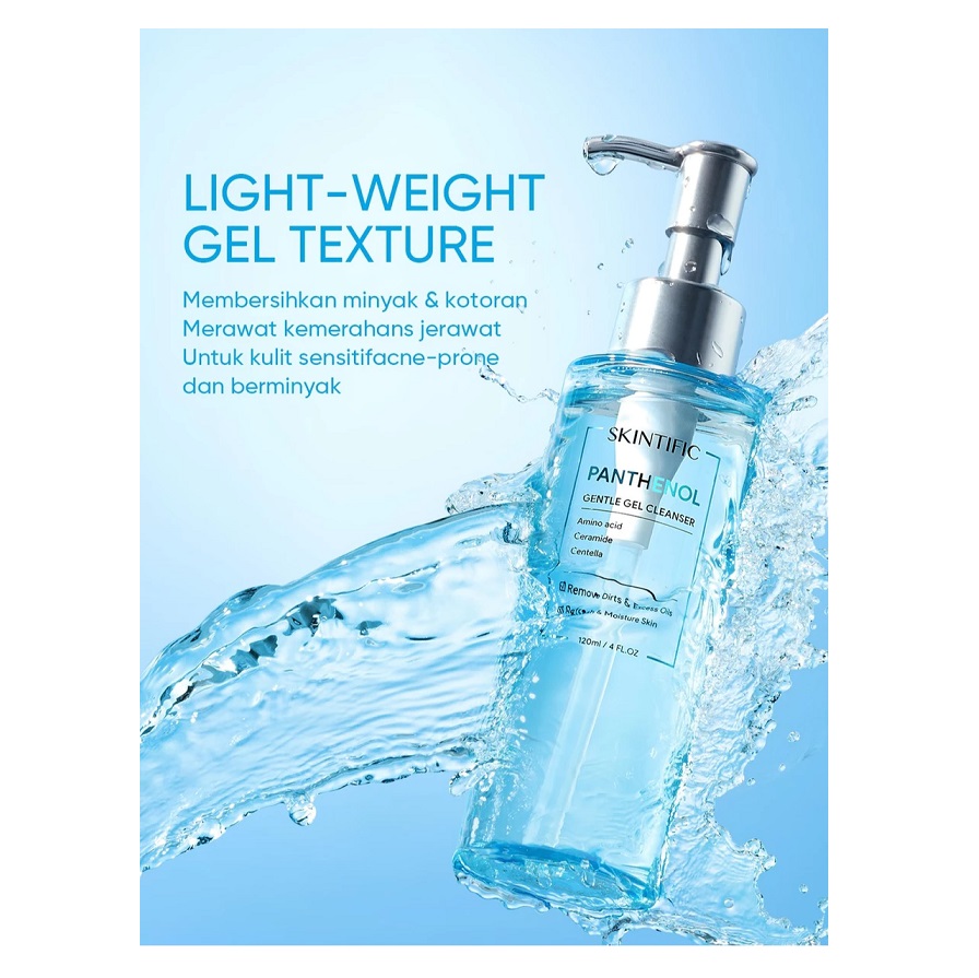 SKINTIFIC Cosmetics SKINTIFIC Panthenol Gentle Gel Cleanser