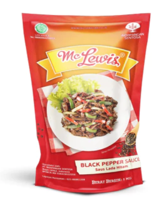 Mc Lewis Indonesia Mc Lewis Blackpepper Sauce 