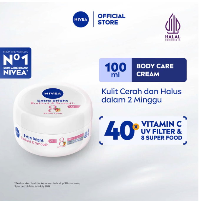 Beiersdorf NIVEA Extra Bright Radiant & Smooth Cream