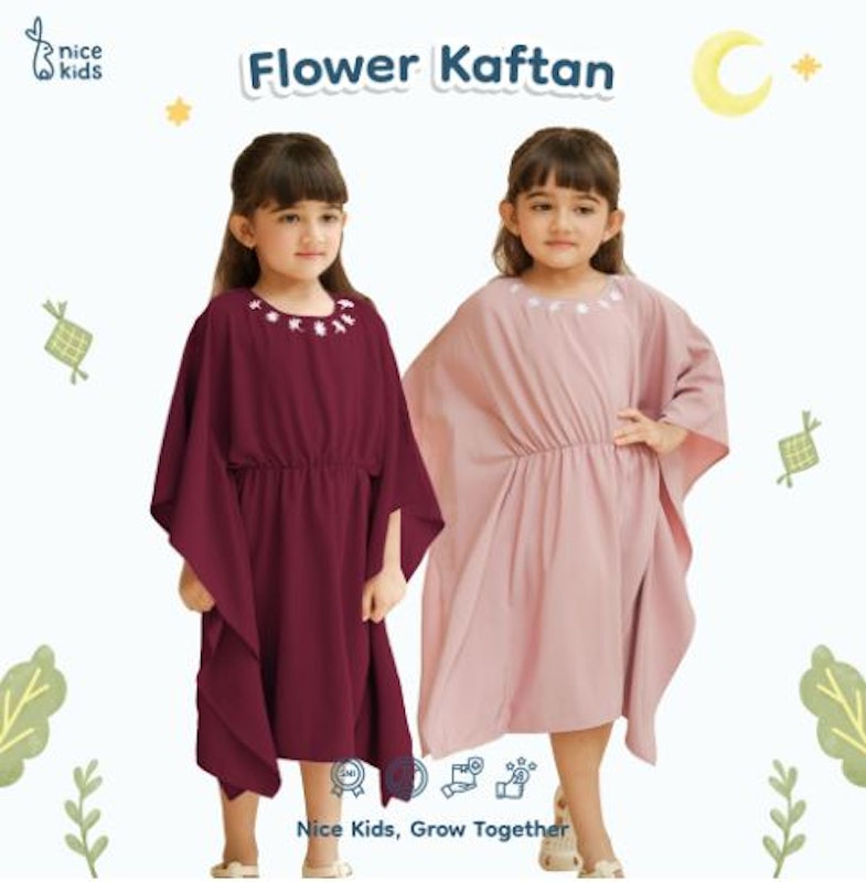 Nice Kids Flower Kaftan 2