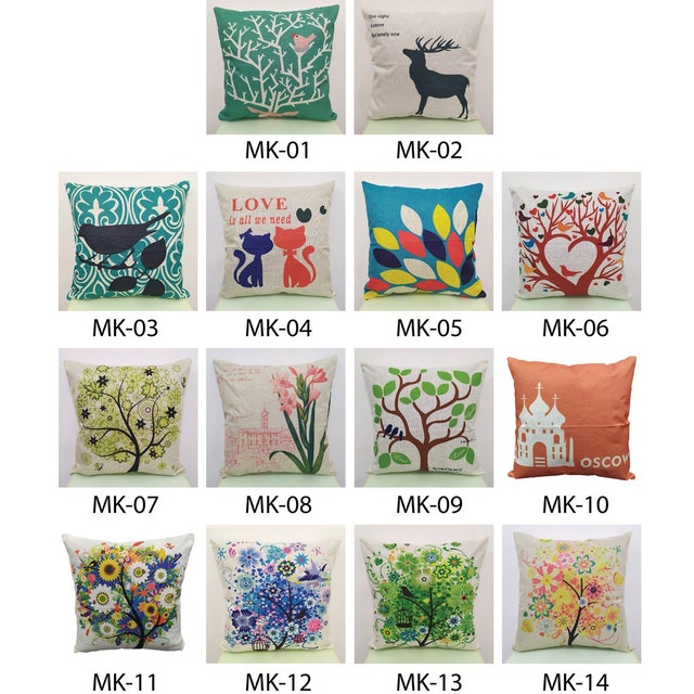  Sarung Bantal Sofa Motif