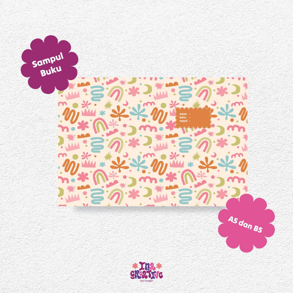 Ina Creative Sampul Buku Fancy 3