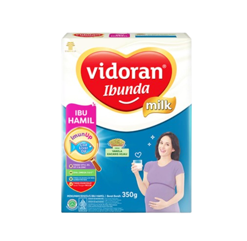 Vidoran Ibunda Milk Ibu Hamil Rasa Vanila Kacang Hijau 1
