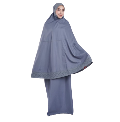 Siti Khadijah Signature Batavia Mukena Batik Betawi Lace