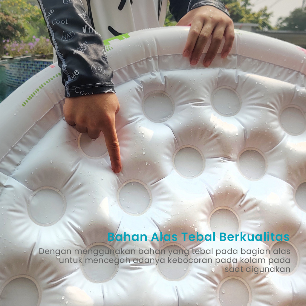  Xin Yue Kolam Renang Anak Motif Dinosaurus