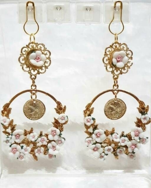 Anting Hijab Bunga