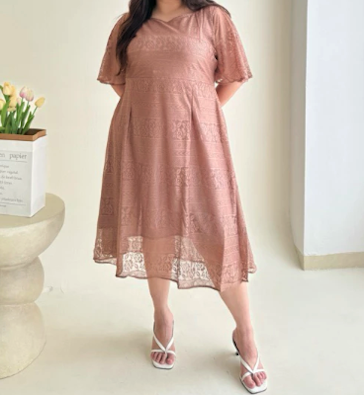 Bigsissy Zia Dress Bigsize Wanita Jumboess 5