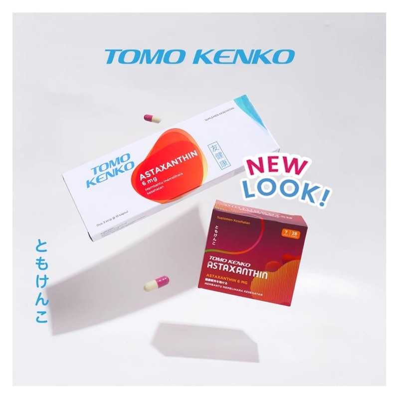 Tomo Kenko Astaxanthin 6 mg 3