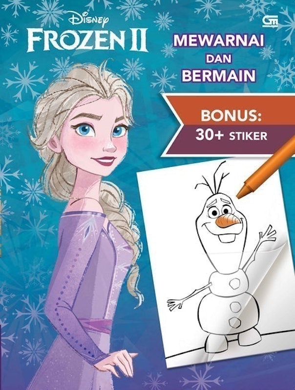 Frozen II: Mewarnai & Bermain (Color and Trace) 1