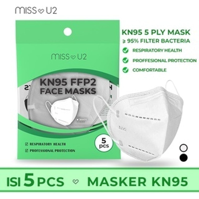 Miss U2 KN95 FFP2 Face Masks 4