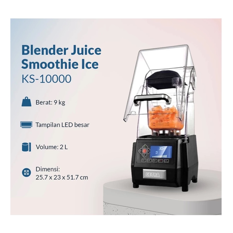 Getra Blender Juice Smoothie Ice KS-10000