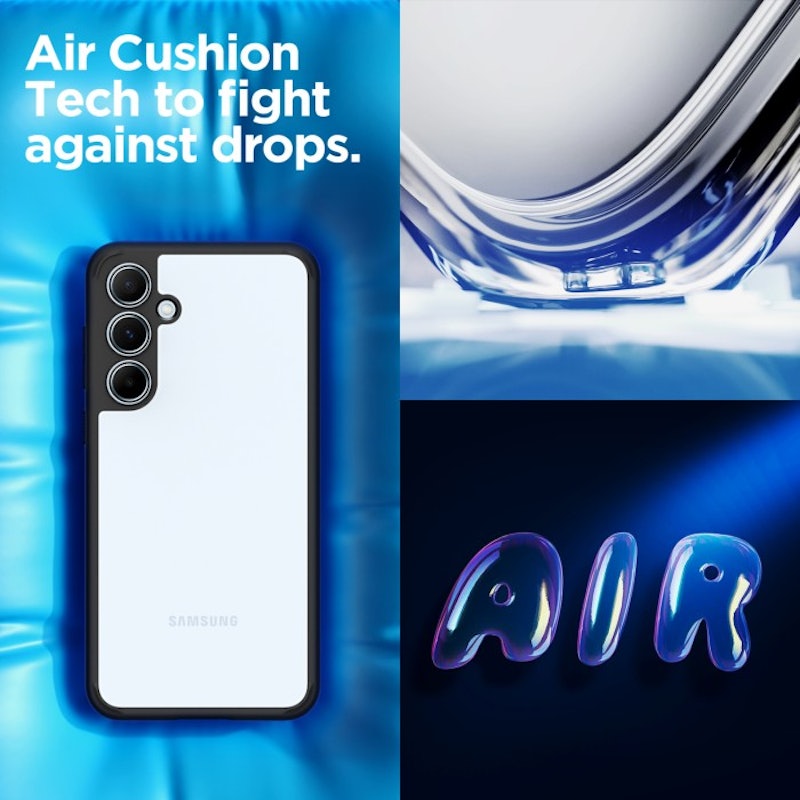 Spigen Ultra Hybrid Slim Clear Cover Casing for Samsung Galaxy A55 2