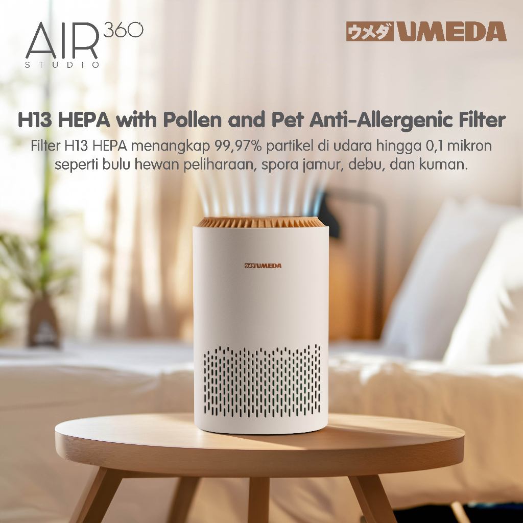 Umeda Factory Indonesia Umeda AIR360 Studio Air Purifier 