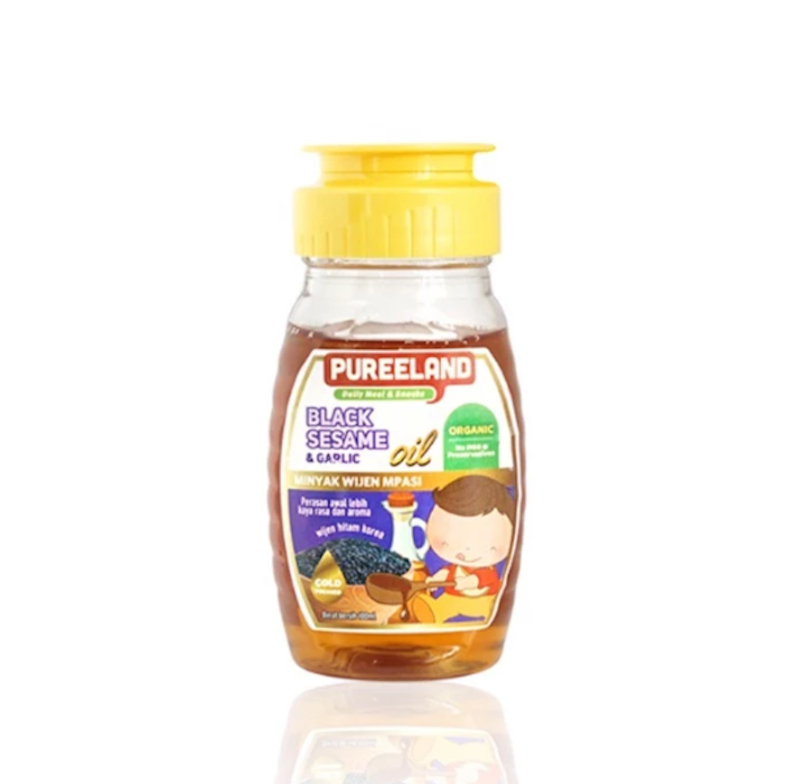 Pureeland MPASI Organic Black Sesame Oil 1