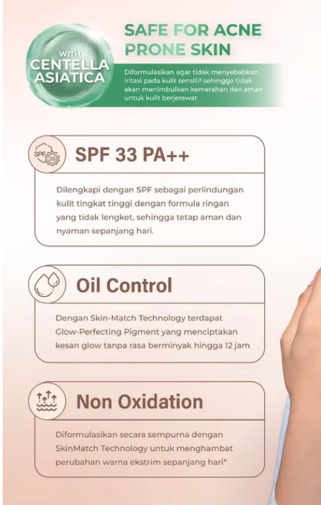 Paragon Technology and Innovation Wardah Colorfit Velvet Powder Foundation 42N Neutral Sand