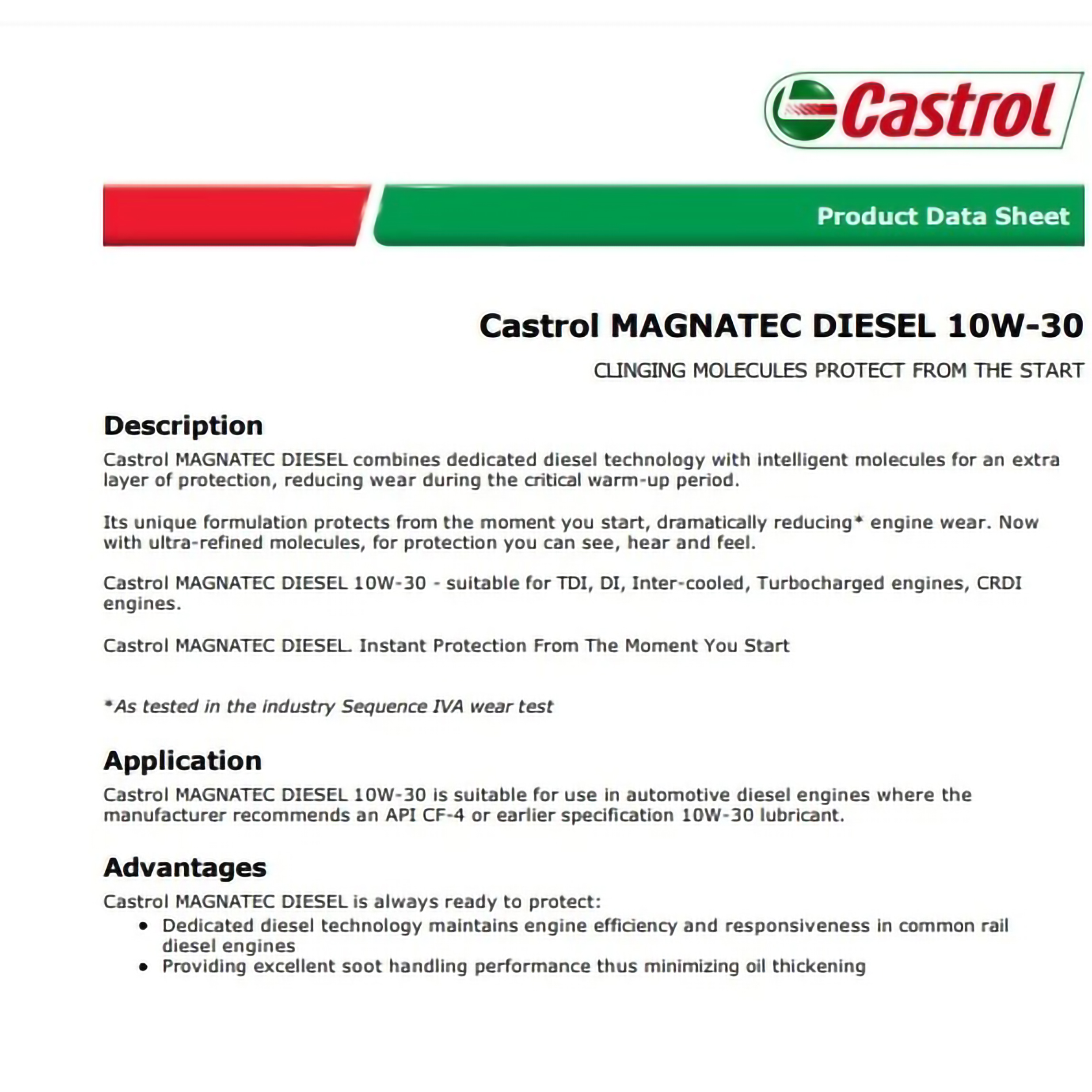 Castrol Indonesia Castrol Diesel MAGNATEC 10W-30