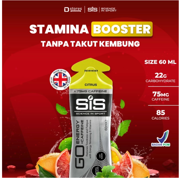 SIS Go Isotonic Energy Gels 3