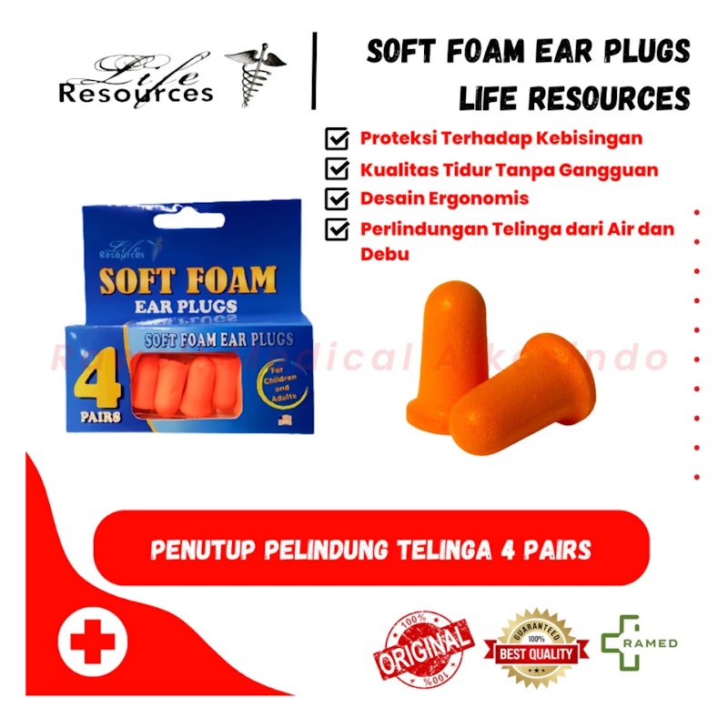 Life Resources Soft Foam Ear Plug 2
