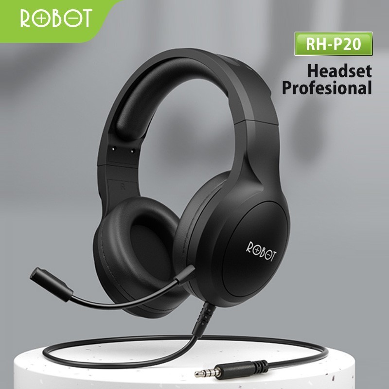 Wook Global Technology Robot Headphones with Mic Gaming Headset RH-P20