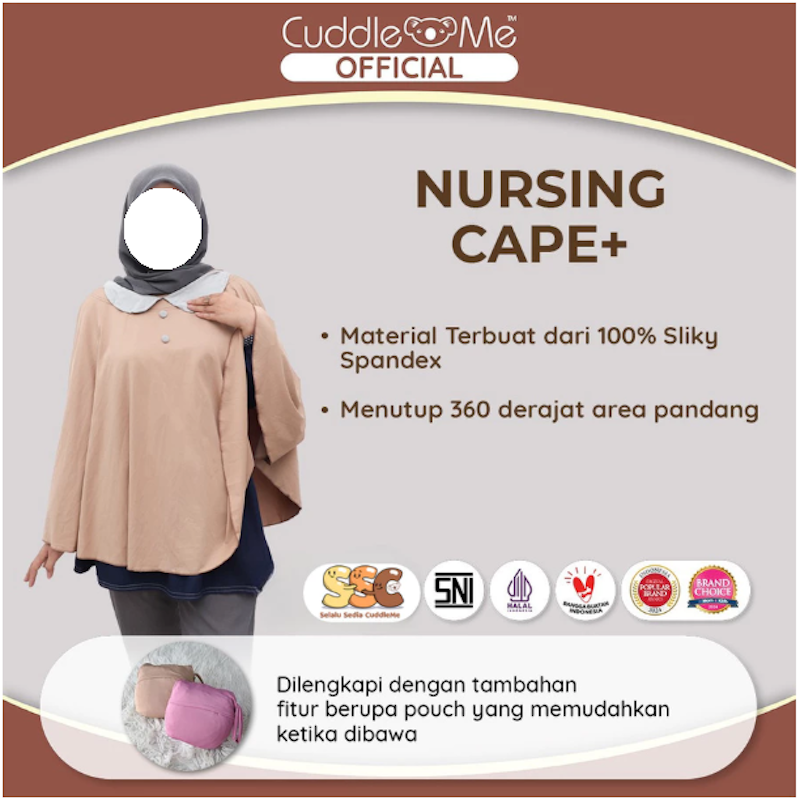 CuddleMe Nursing Cape+ Nursing Cover 2