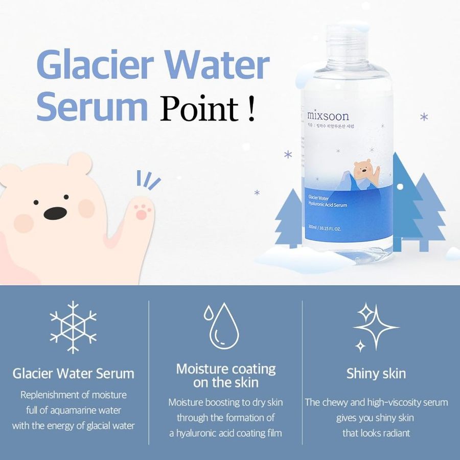  MIXSOON Glacier Water Hyaluronic Acid Serum 