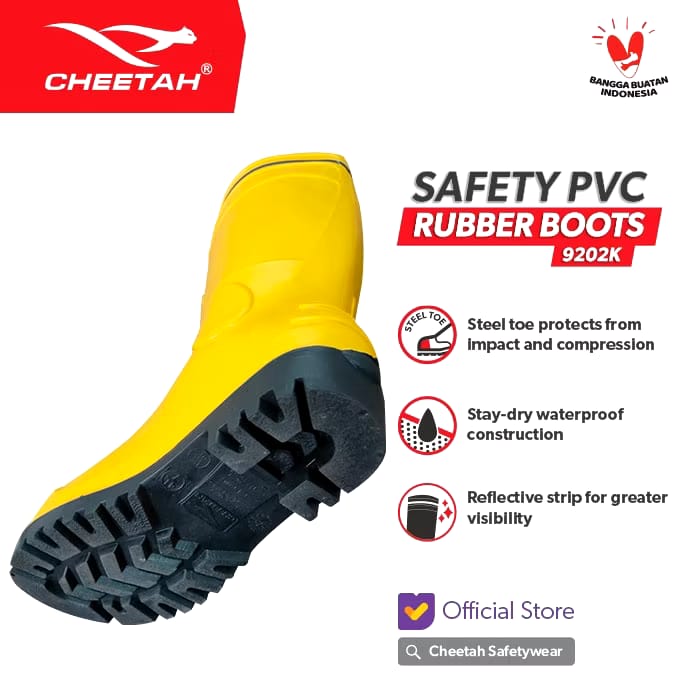 Forta Larese CHEETAH Safety PVC Rubber Boots  9202K