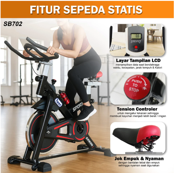 Sinar Mentari Sumatera TWEN Spinning Bike  SB702