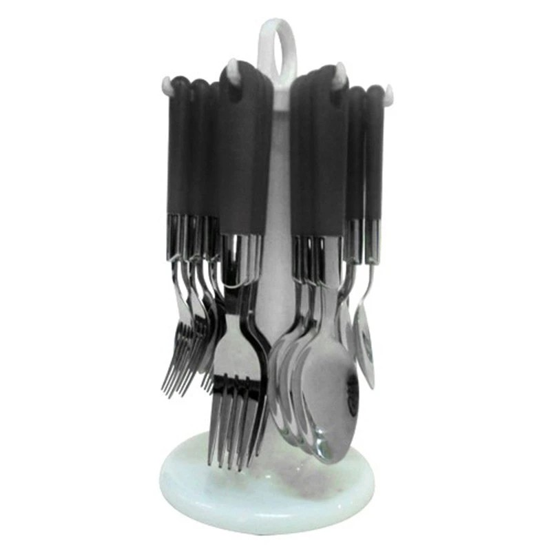 Oxone Sendok Garpu Makan Set 24 Pcs Stainless Steel 4