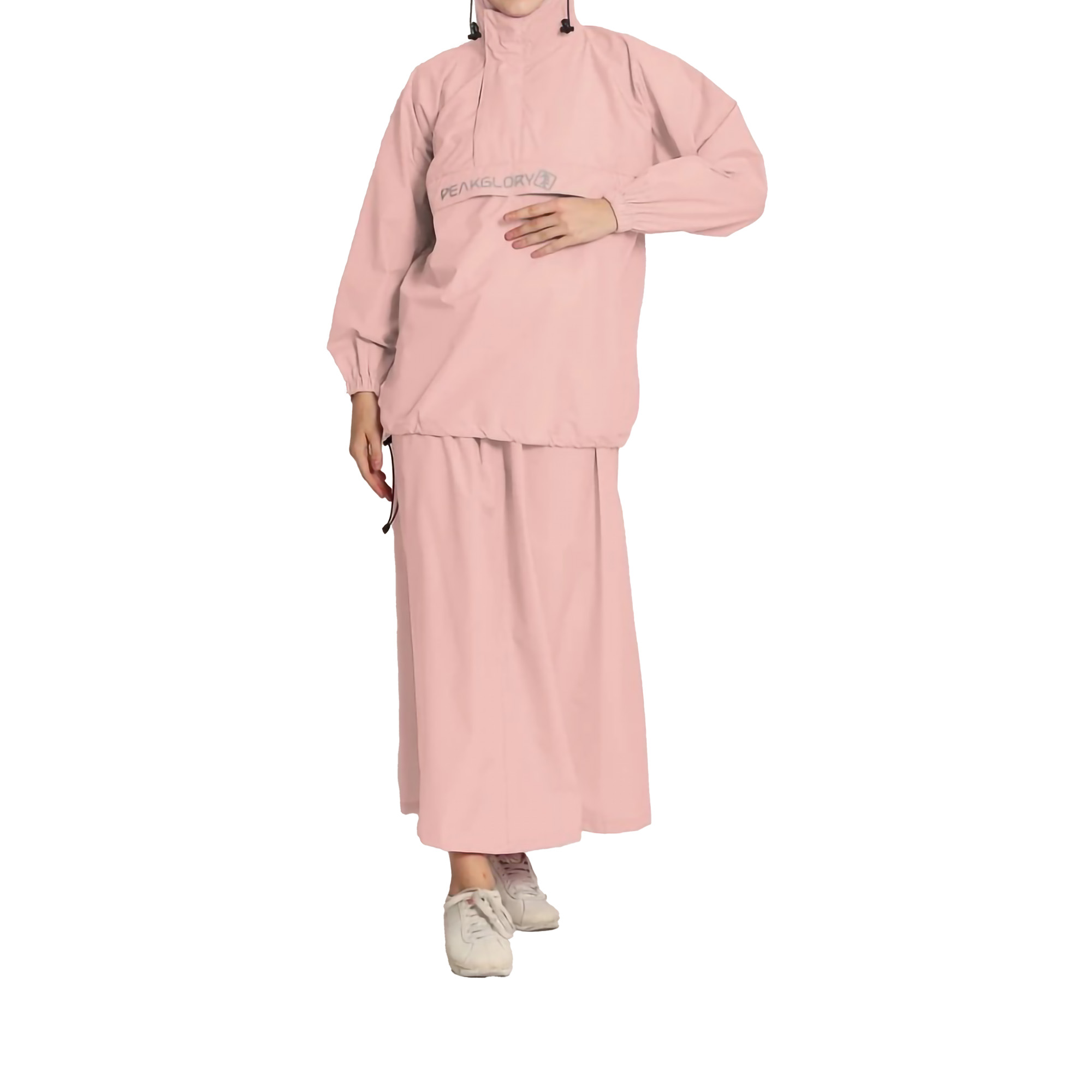  Peakglory Jas Hujan Wanita Rok