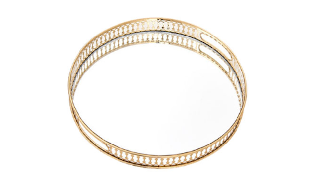 Nampan Kaca Bulat ｜ BSD0027B