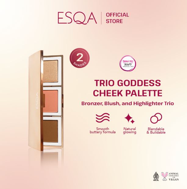 The Goddess Cheek Palette - Athena 4