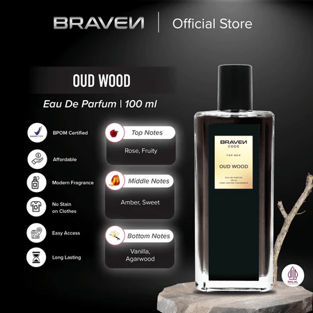 Griff Prima Abadi Braven Code Eau De Parfum Oud Wood 