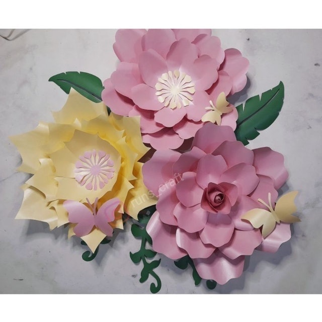 Paper Flower Backdrop 3