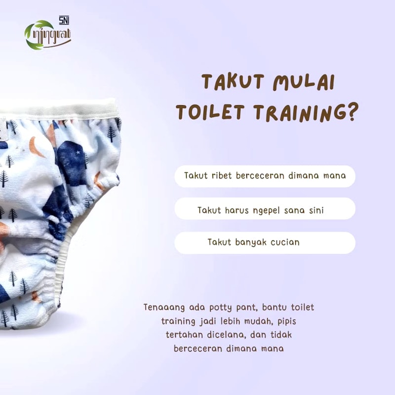 Ningrat Potty Pant Minky Outer 4